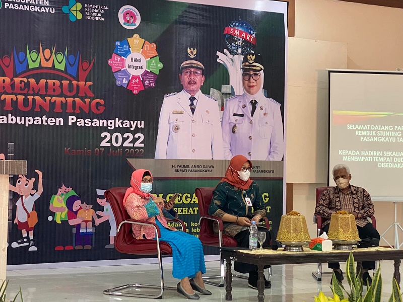 Rembuk Stunting di Pasangkayu, Wabup Herny Minta Seluruh Kades Berikan Andil Dalam Menekan Angka Stunting